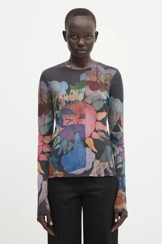 Tričko s dlouhým rukávem Our Legacy Super Slim Longsleeve další vícebarevná W2256SM