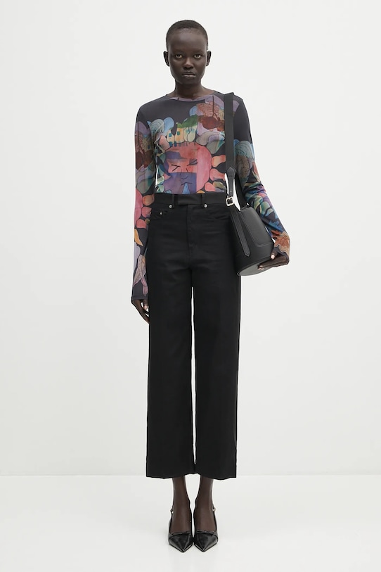 Tričko s dlouhým rukávem Our Legacy Super Slim Longsleeve vícebarevná W2256SM