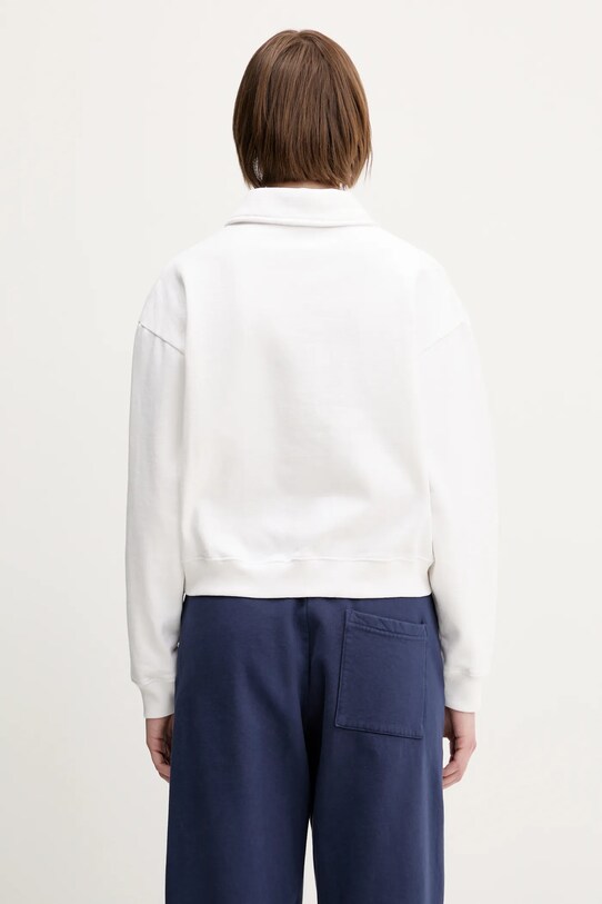 Oblečenie Tričko Sporty & Rich Crown Country Embroidered Cropped Polo ST072612202WH01 biela