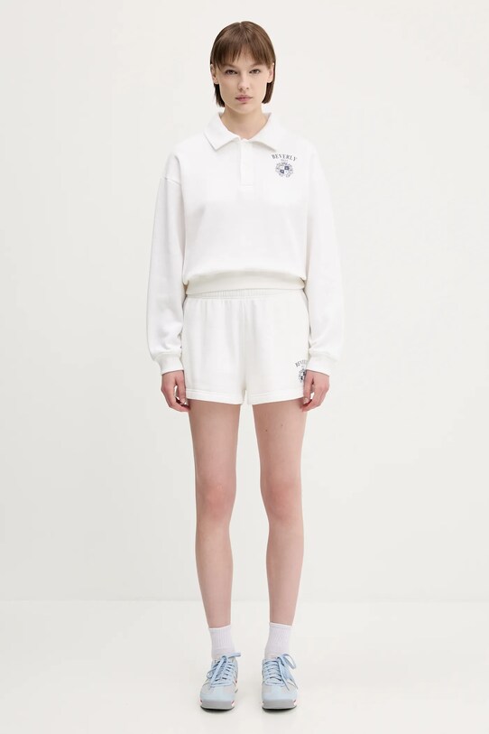 Sporty & Rich bluza Bh Crest Soft Polo ST086626256WH01 biały