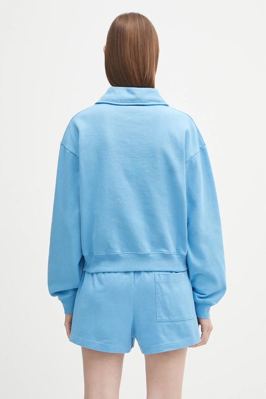 Clothing Sporty & Rich cotton sweatshirt Wellness Club Mc Polo ST072620081BL24 blue