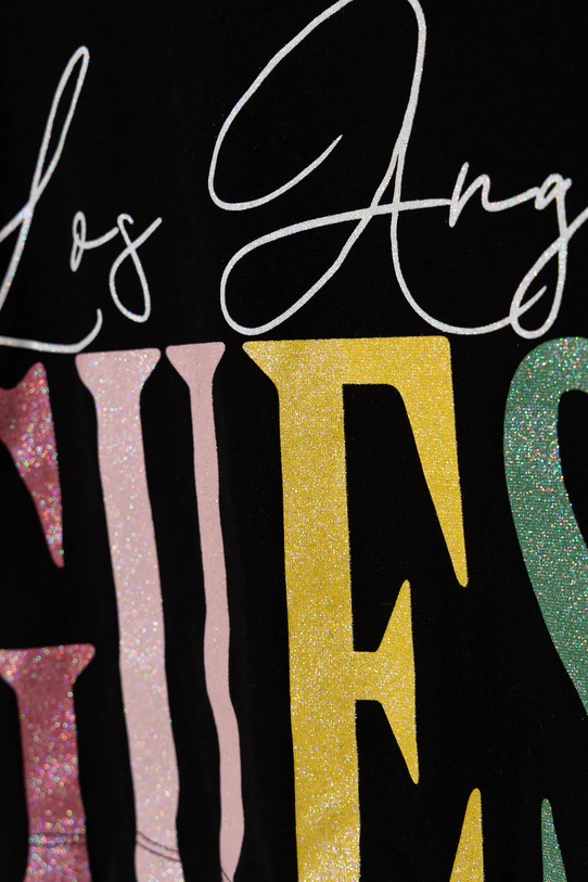 Dievča Tričko s dlhým rukávom Guess J5RI01.K6YW4.PPYA čierna