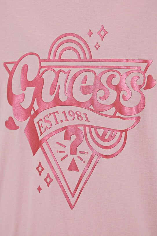 Девочка Детский лонгслив Guess J5RI03.K6YW4.PPYA розовый