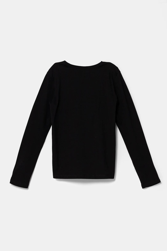 Детский лонгслив Guess J5RI03.K6YW4.PPYA чёрный SS25