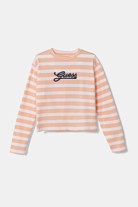 Детский лонгслив Guess J5RI08.K9NE4.PPYA оранжевый SS25