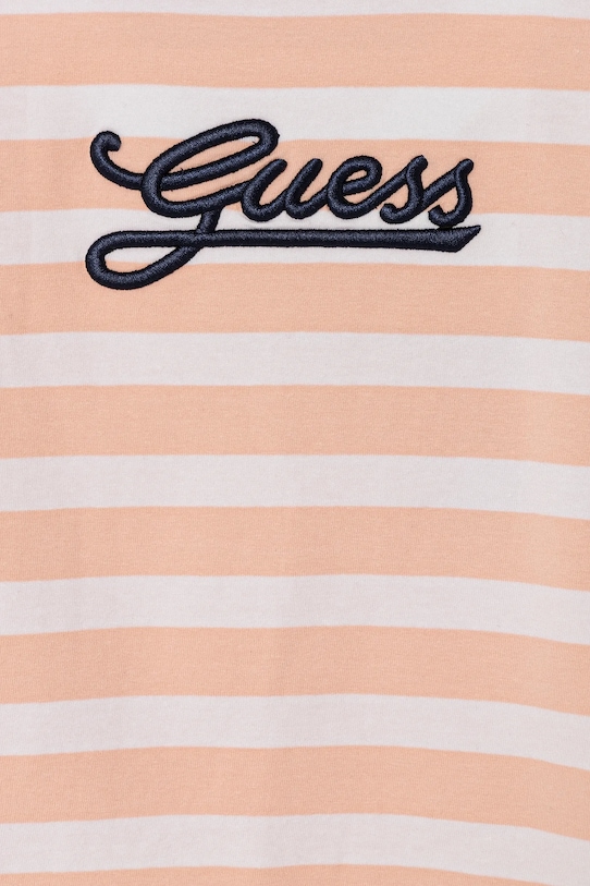 Guess longsleeve dziecięcy pomarańczowy J5RI08.K9NE4.PPYA
