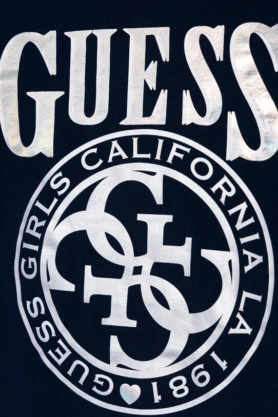 Дівчинка Дитячий лонгслів Guess J5RI21.K6YW4.PPYA темно-синій