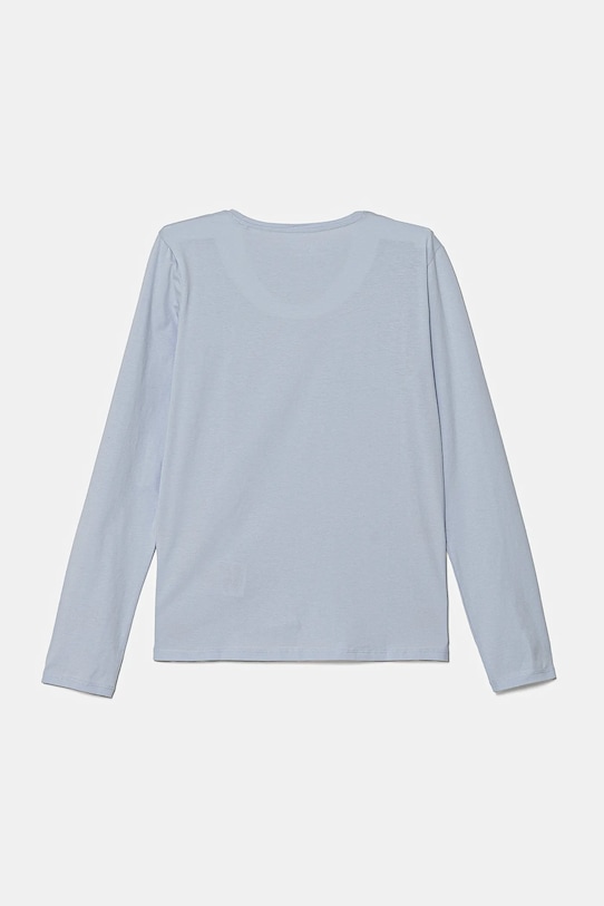 Dječja majica dugih rukava Guess J5RI23.K6YW4.PPYA plava SS25