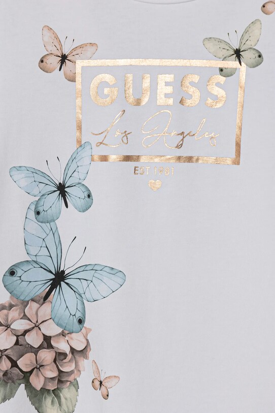 Девочка Детский лонгслив Guess J5RI34.K6YW4.PPYA белый