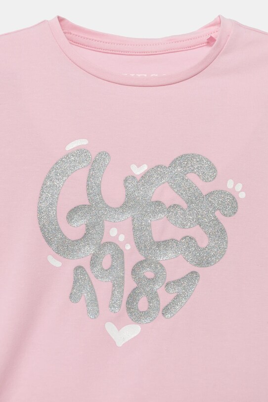 Κοριτσίστικα Παιδικό μακρυμάνικο Guess K5RI01.K6YW4.PPYA ροζ