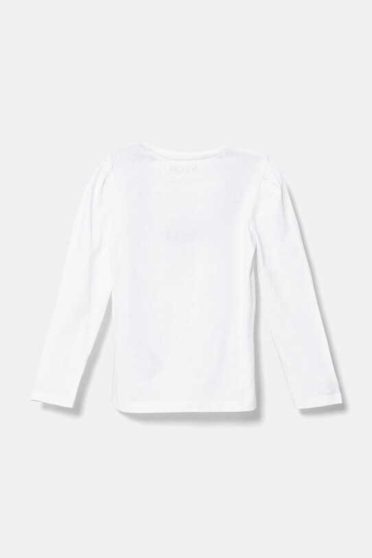 Дитячий лонгслів Guess K5RI08.K6YW4.PPYA білий SS25