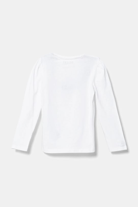 Guess longsleeve dziecięcy K5RI08.K6YW4.PPYA biały SS25