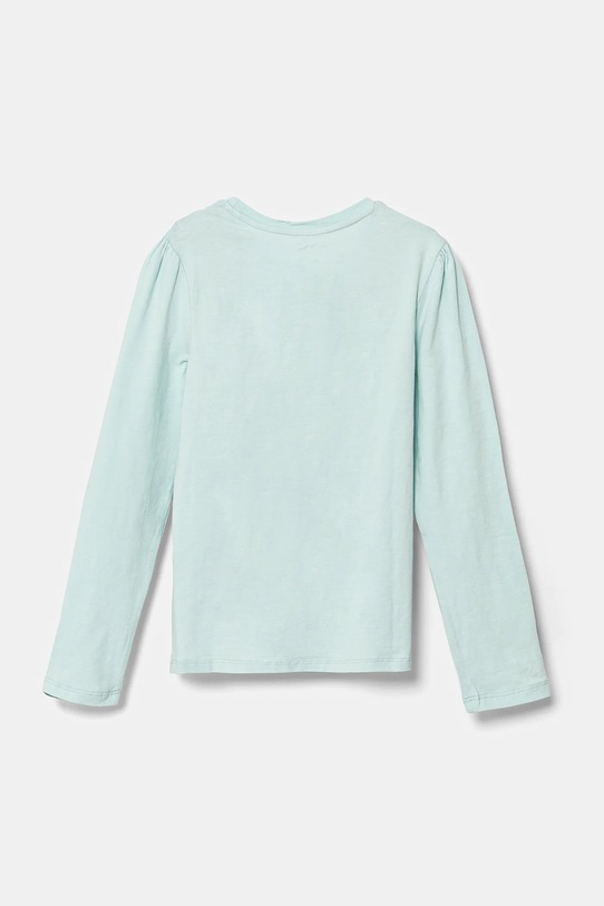 Guess longsleeve dziecięcy K5RI08.K6YW4.PPYA turkusowy SS25