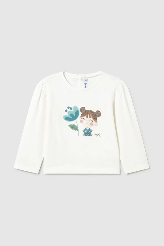 Детский лонгслив Mayoral с эластаном бежевый 1050.4G.Baby.PPYA