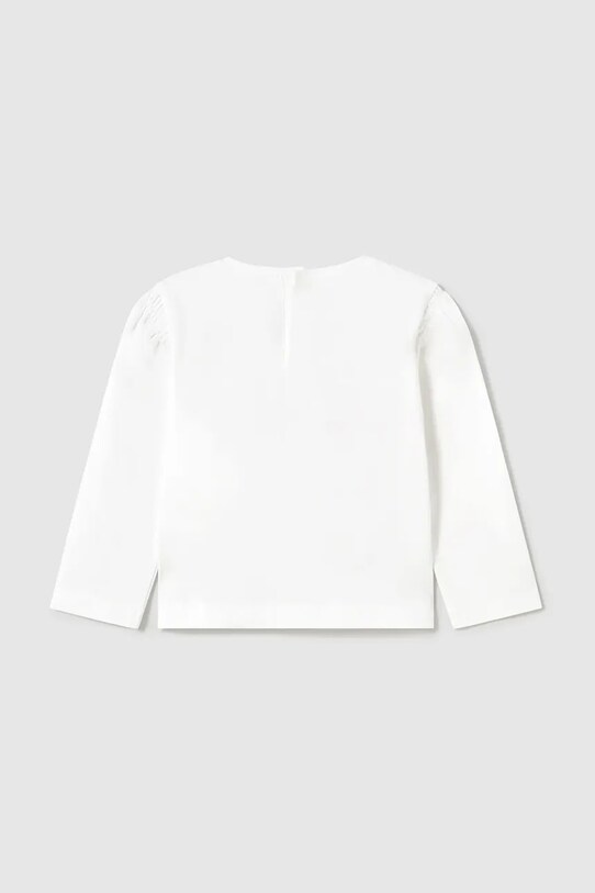 Otroška dolga majica Mayoral 1050.4G.Baby.PPYA roza SS25