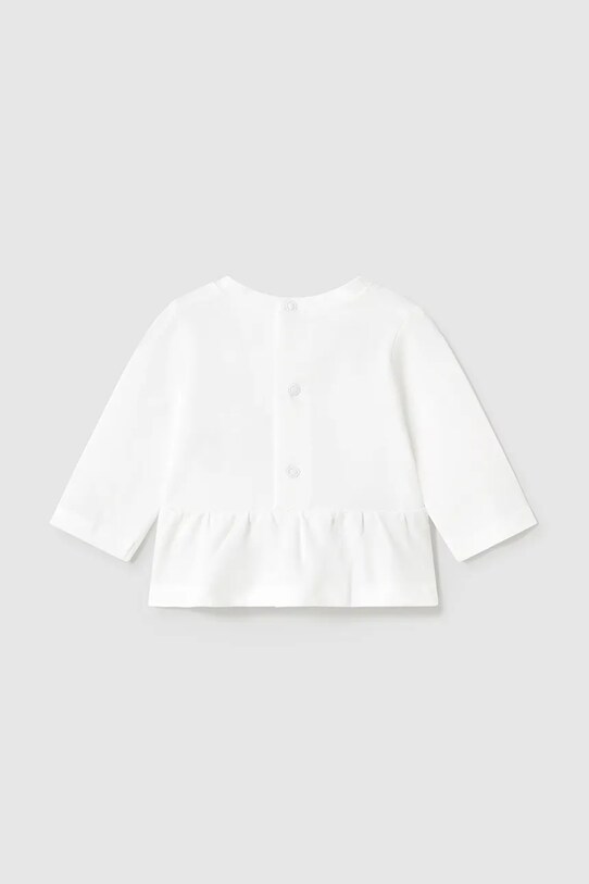 Лонгслив для младенцев Mayoral Newborn 1071.2S.Newborn.PPYH белый SS25