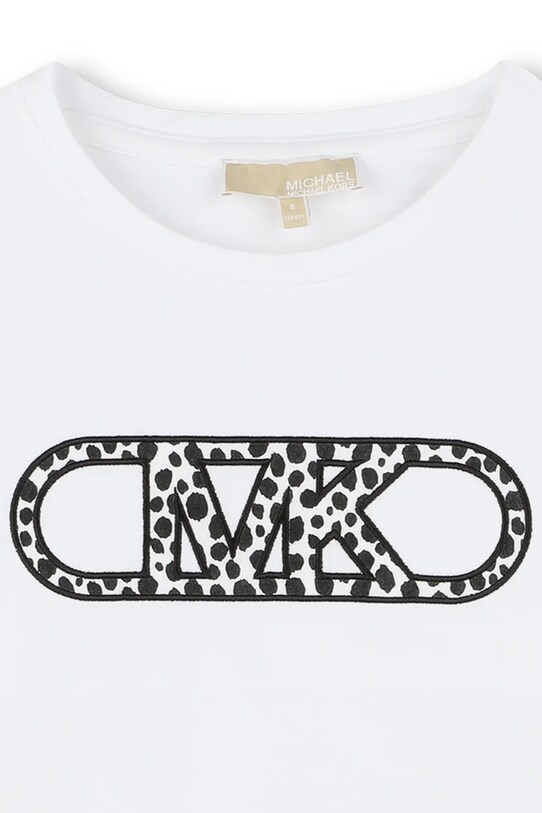 Fete Michael Kors longsleeve copii R30316.156 alb