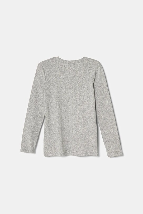 United Colors of Benetton longsleeve din bumbac pentru copii 3I9WC10MY.G.Seasonal gri SS25