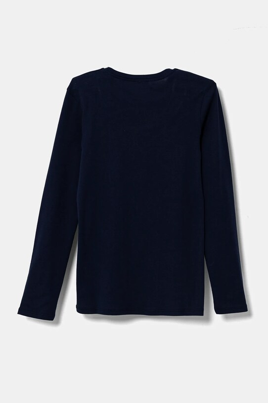 United Colors of Benetton longsleeve din bumbac pentru copii 3I9WC10MY.G.Seasonal bleumarin SS25