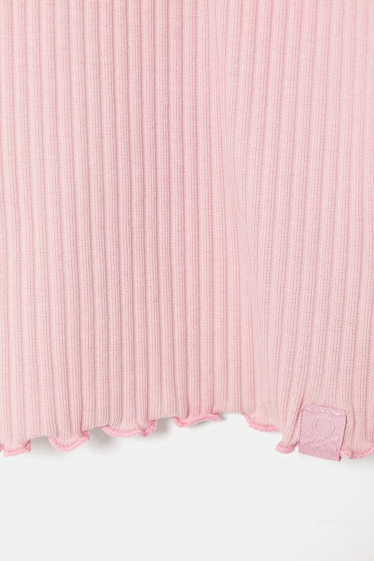 Дівчинка Лонгслів для немовлят United Colors of Benetton 3F1AG10I0.P.Seasonal рожевий
