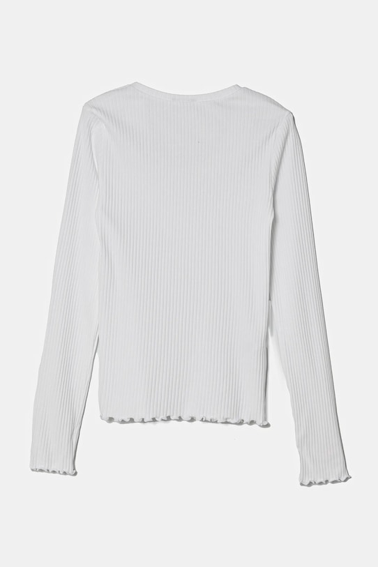 United Colors of Benetton longsleeve dziecięcy 3F1AC10N1.G.Seasonal biały SS25