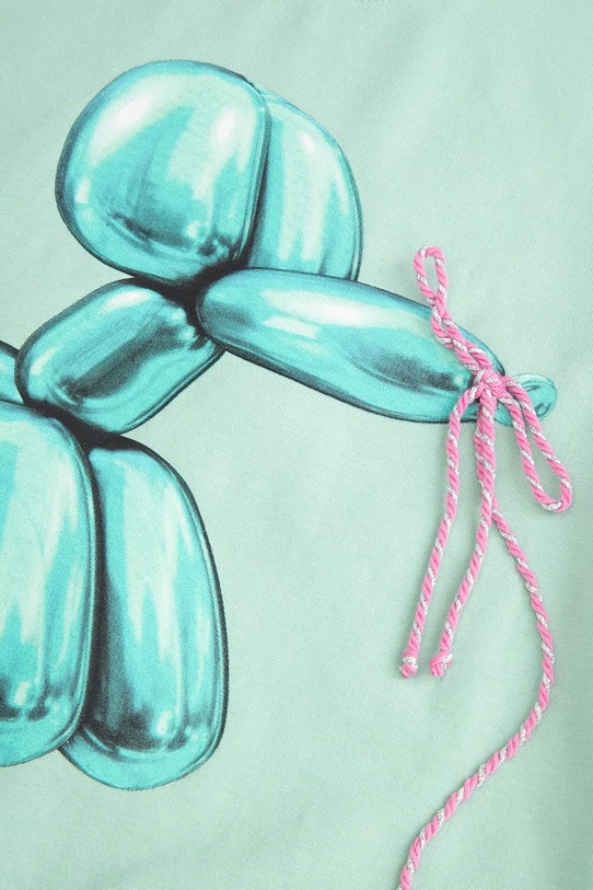 Coccodrillo longsleeve copii turcoaz WC5143102CGK