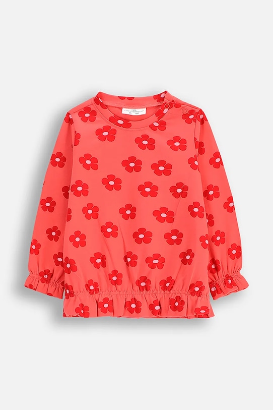 Παιδικό μακρυμάνικο Coccodrillo εμπριμέ πορτοκαλί WC5143101NGN