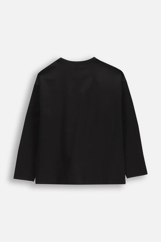 Coccodrillo longsleeve copii WC5143103RGJ negru SS25