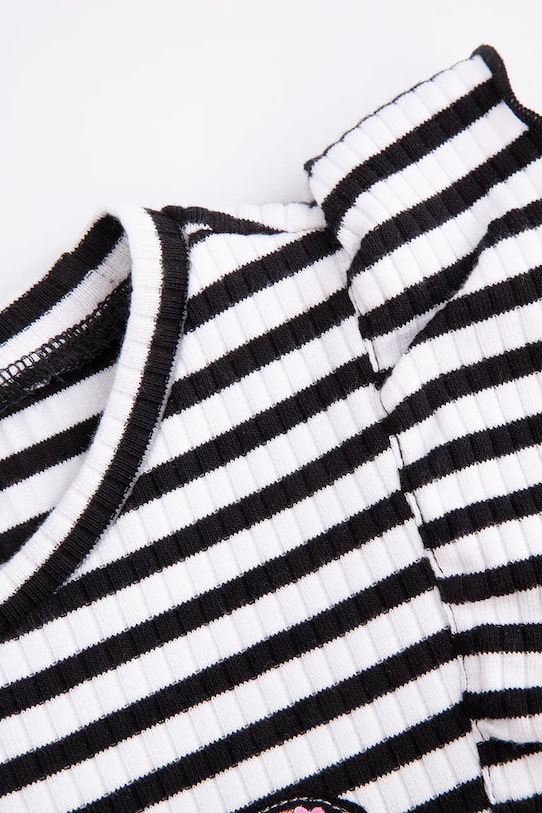 Dziewczynka Coccodrillo longsleeve dziecięcy WC5143101RGK czarny