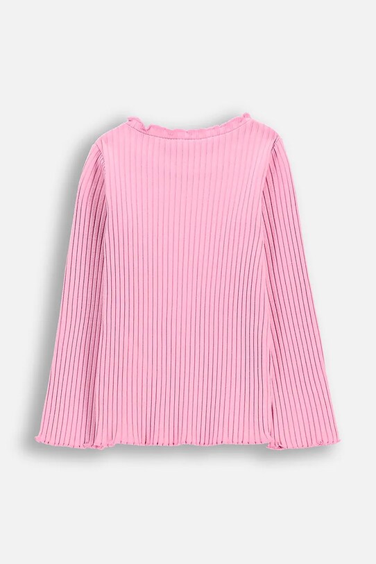 Coccodrillo longsleeve copii WC5143104MGK roz SS25