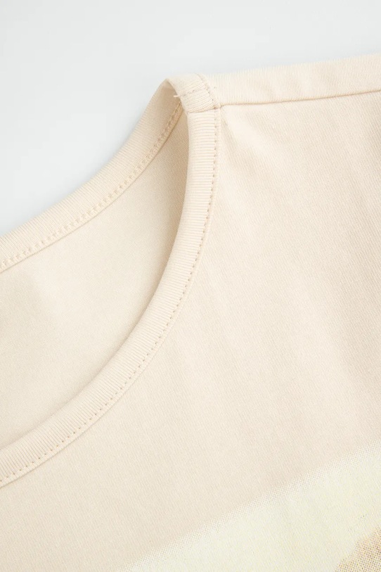 Fete Coccodrillo tricou WC5143102NGJ bej