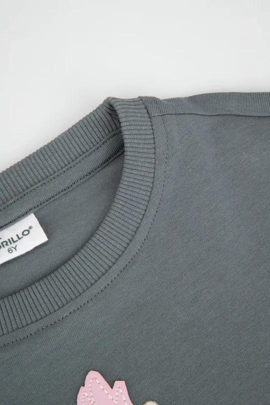 Coccodrillo t-shirt zielony WC5143102NGK