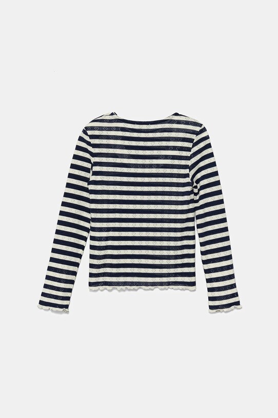 Παιδικό μακρυμάνικο United Colors of Benetton 33LQC10OM.G.Seasonal σκούρο μπλε SS25