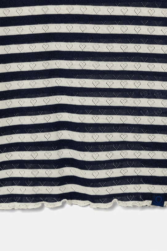 Девочка Детский лонгслив United Colors of Benetton 33LQC10OM.G.Seasonal тёмно-синий