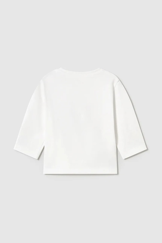 Majica dugih rukava za bebe Mayoral Newborn 1038.1L.Newborn.PPYH bijela SS25