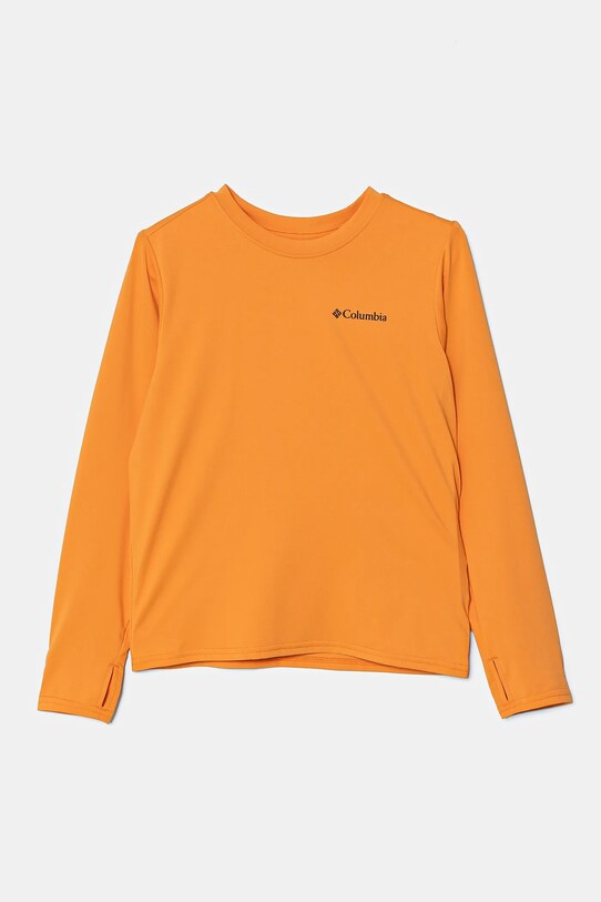 Columbia longsleeve copii Chill River uni portocaliu 2118261