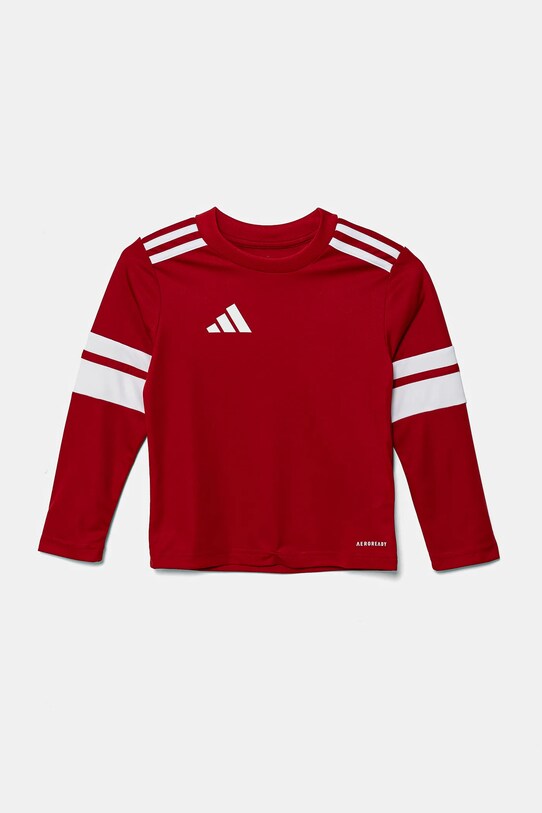 adidas Performance maglietta a maniche lunghe per bambini JJ0041 rosso SS25