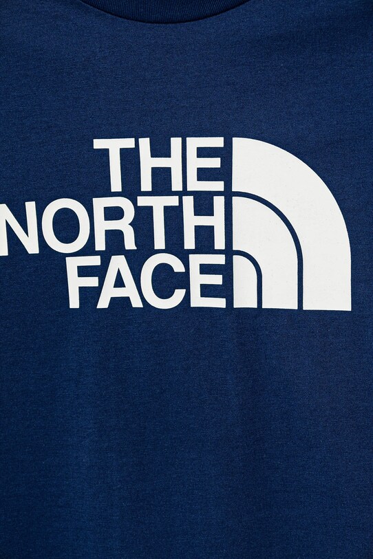 Момче Детска блуза с дълги ръкави The North Face TEEN EASY LS TEE NF0A89J2D1R1 тъмносин