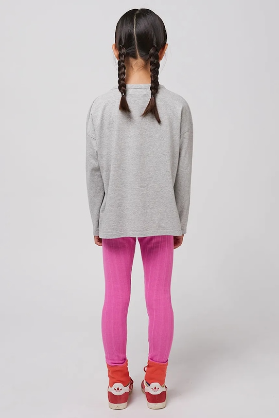 Bobo Choses longsleeve bawełniany dziecięcy Joyful Face 125AC136