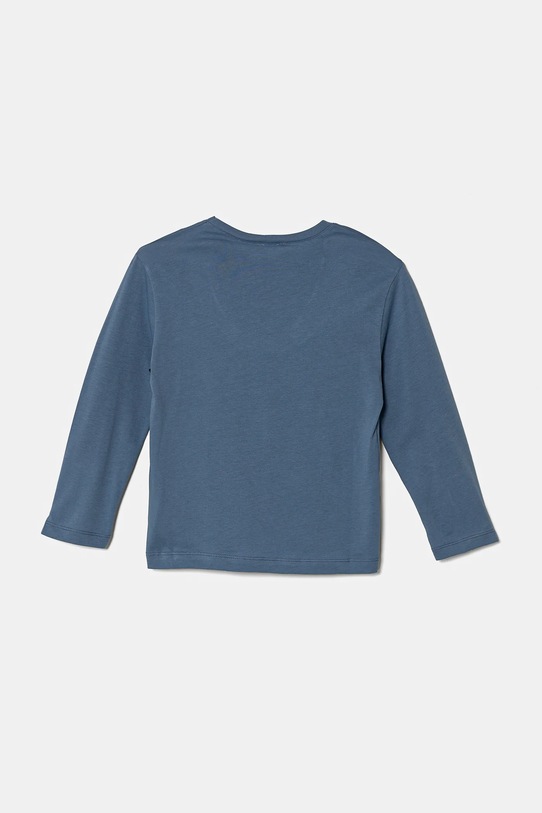 United Colors of Benetton longsleeve in cotone bambino/a 3I1XG10HS.P.Seasonal blu SS25