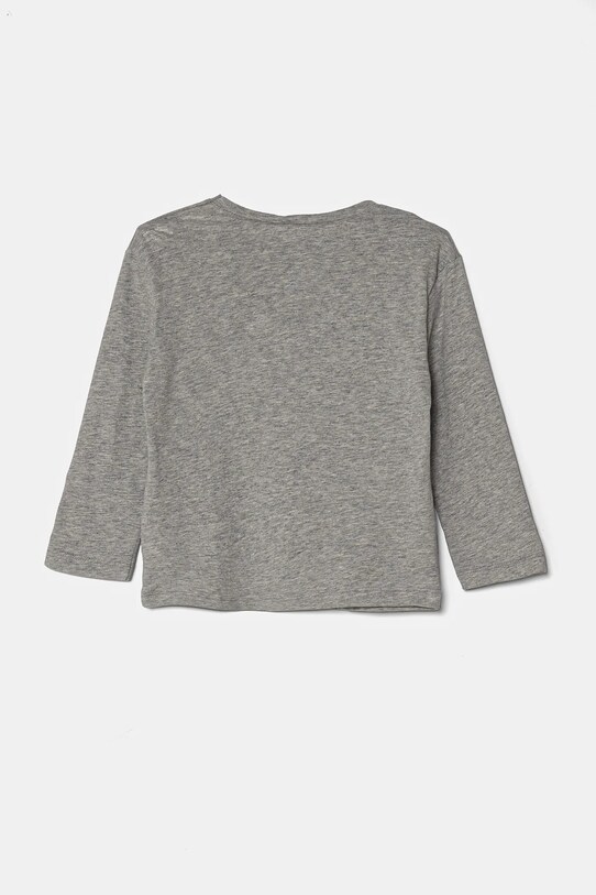 United Colors of Benetton longsleeve din bumbac pentru copii 3I1XG10HS.P.Seasonal gri SS25