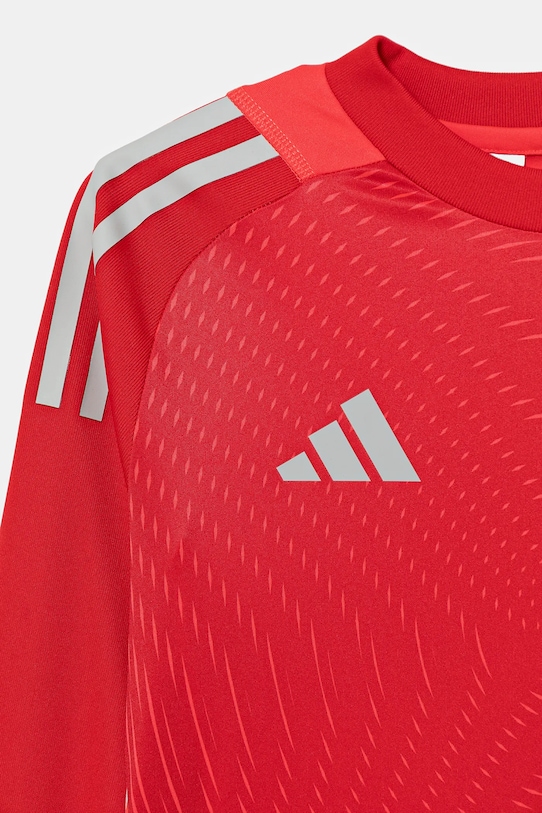 adidas Performance longsleeve dziecięcy czerwony JI9703