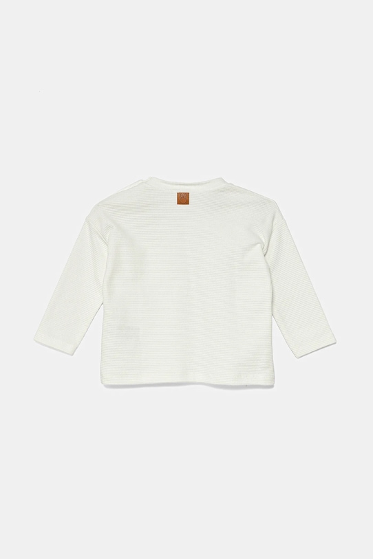 United Colors of Benetton longsleeve in cotone noenati 3X3MA105Y.W.Seasonal bianco SS25