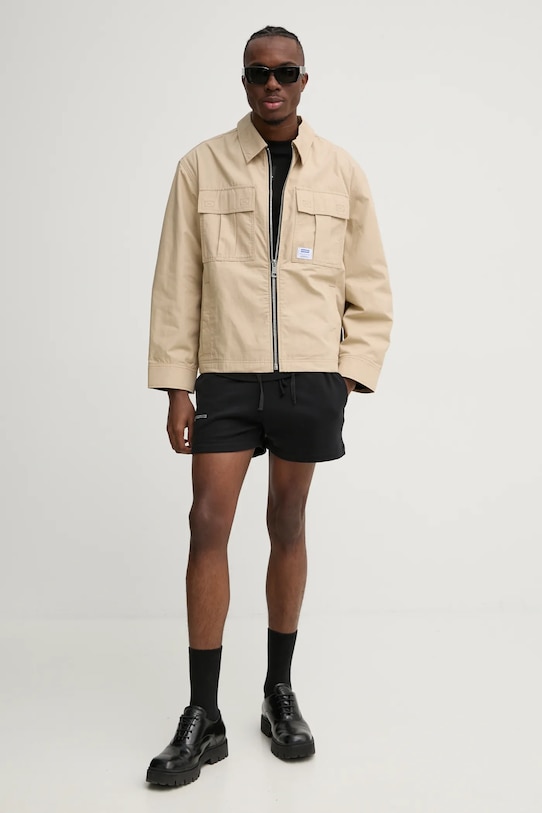 Хлопковый лонгслив Karl Lagerfeld Jeans A1M17043 чёрный SS25