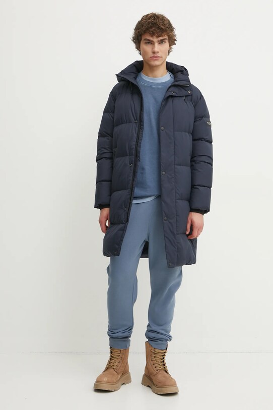 G-Star longsleeve din bumbac D25163.C756 albastru SS25
