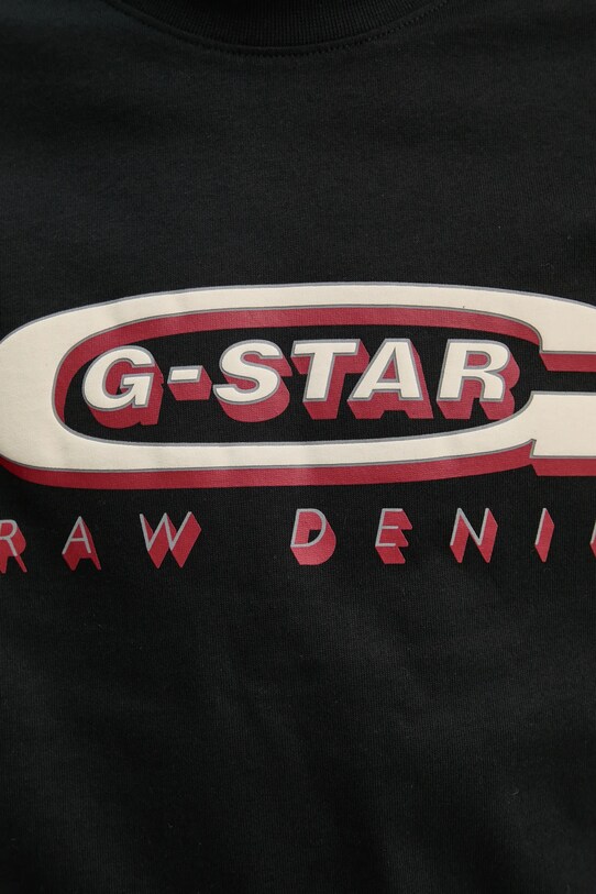 G-Star longsleeve din bumbac D25152.C336 negru