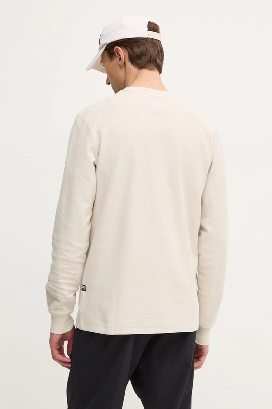 Îmbrăcăminte G-Star longsleeve din bumbac D25167.D617 bej