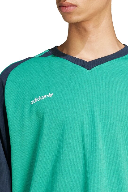 Îmbrăcăminte adidas Originals longsleeve JERSEY JC8373 verde