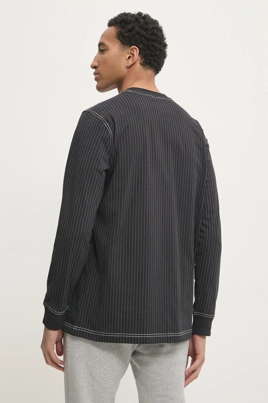 Îmbrăcăminte adidas Originals longsleeve din bumbac Wabash JP4479 negru