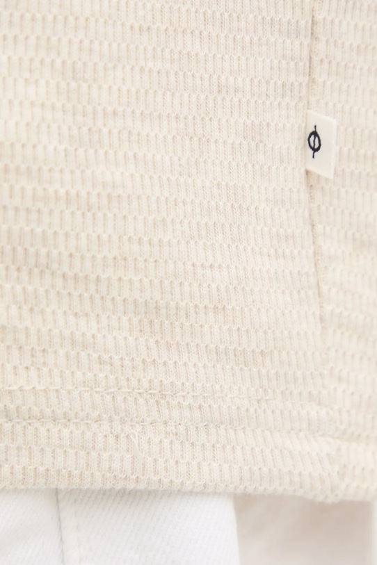 Samsoe Samsoe longsleeve din bumbac M24400005 bej